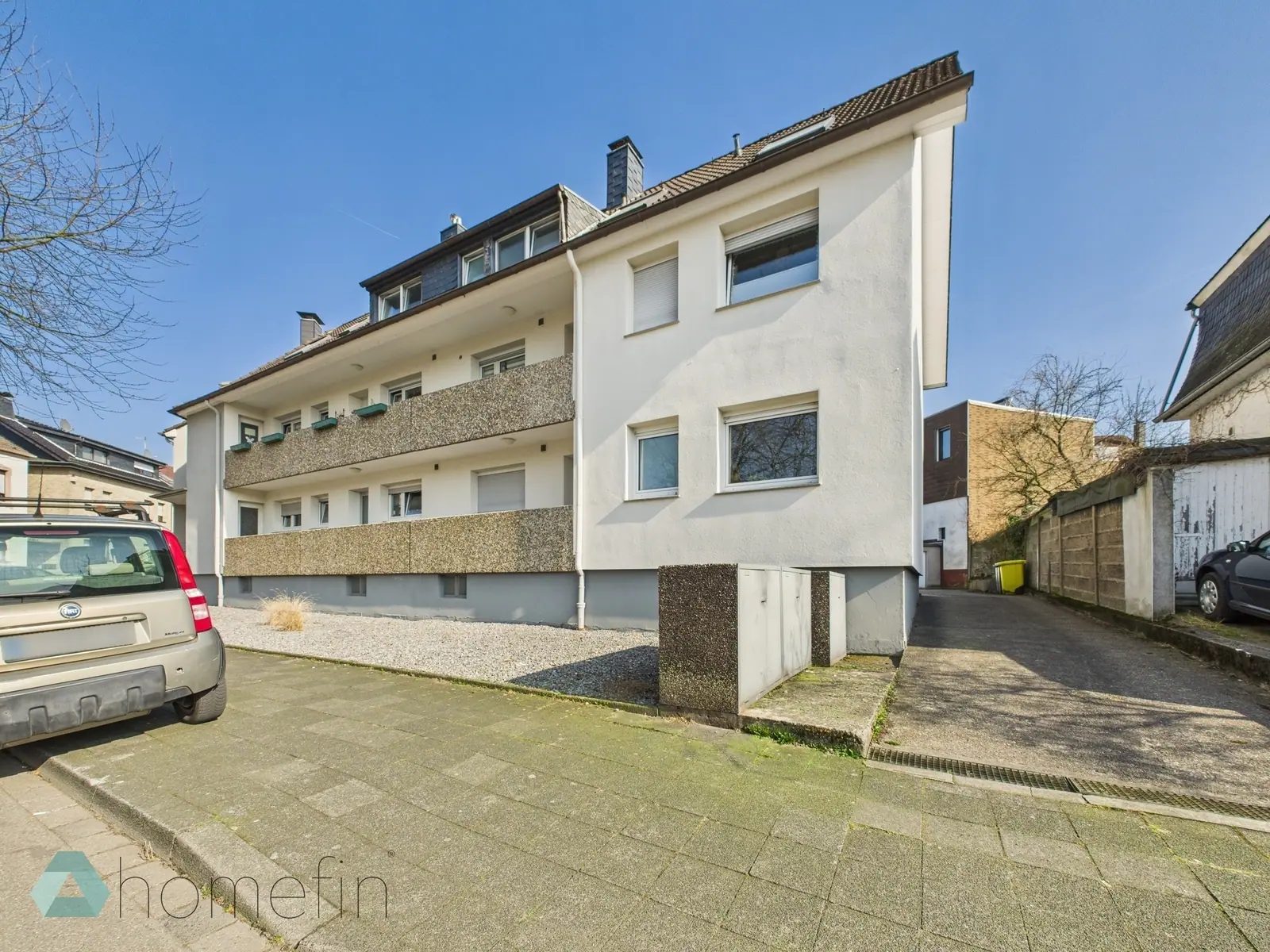 Hausansicht: Dachgeschosswohnung in Solingen