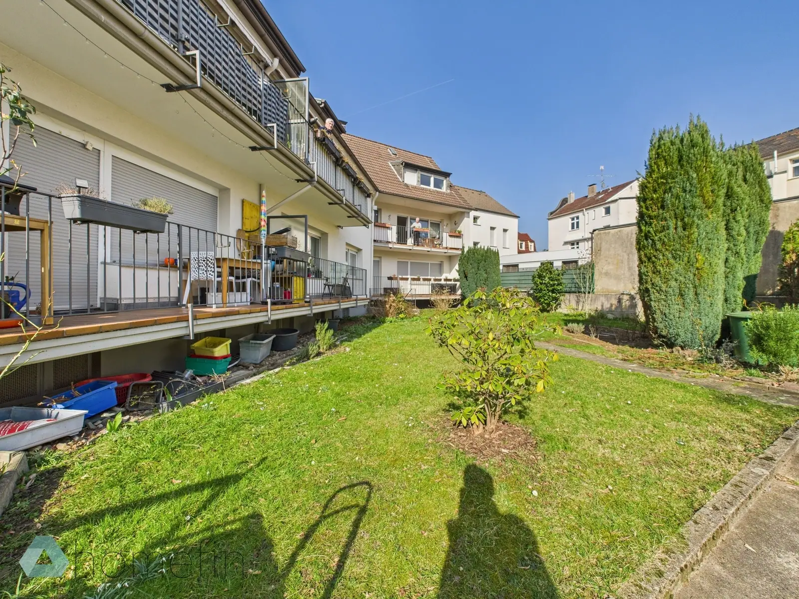 Garten: Dachgeschosswohnung in Solingen