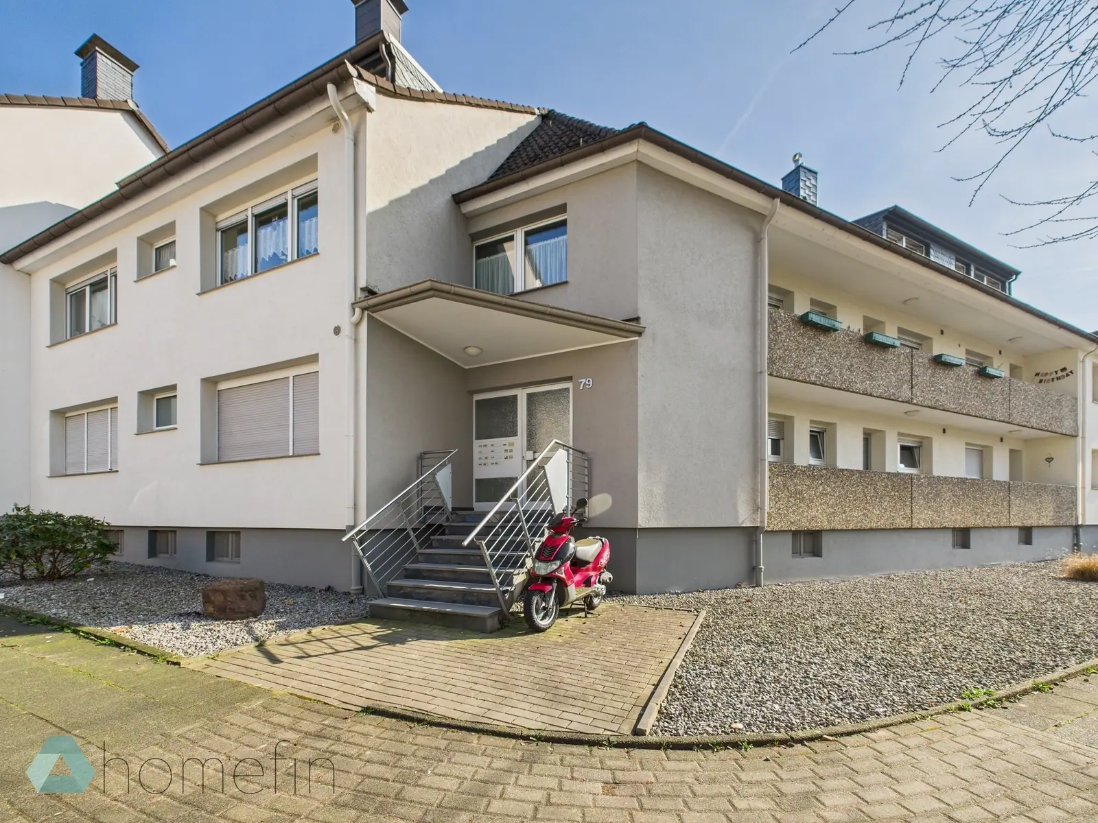 Eingang: Dachgeschosswohnung in Solingen