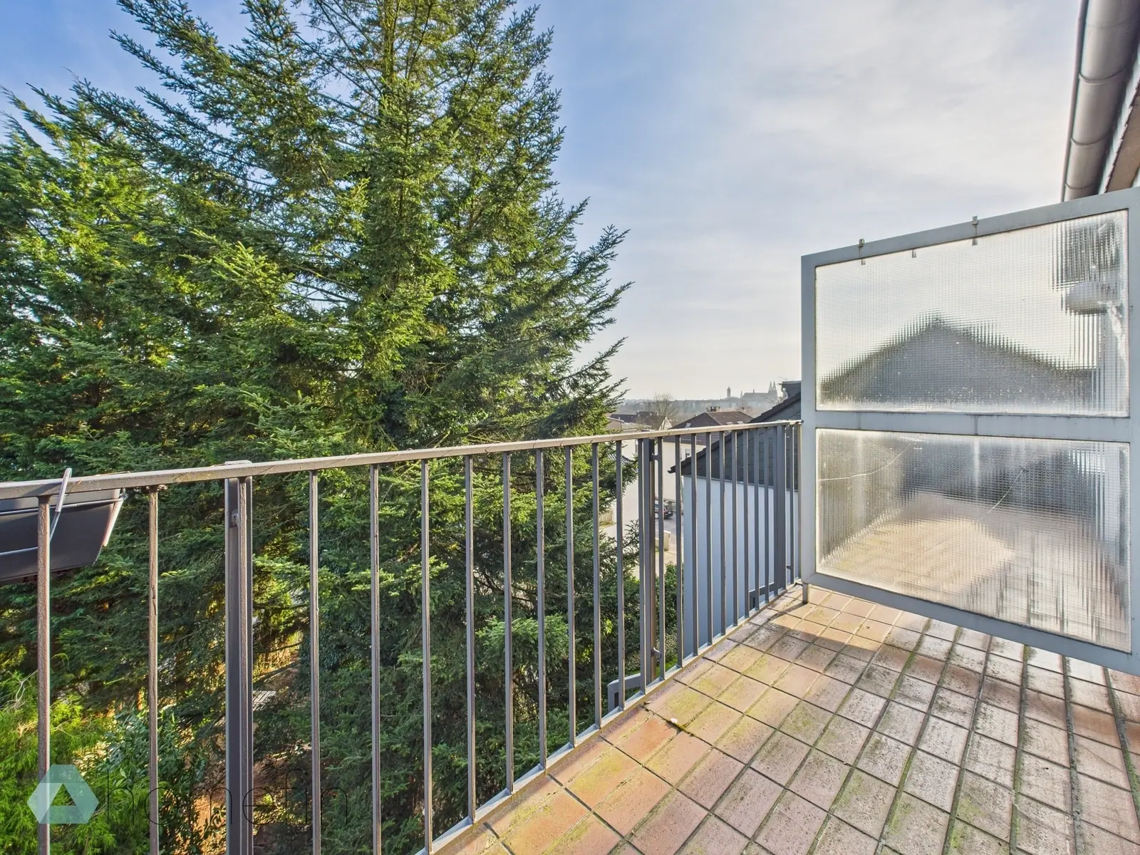 Balkon: Dachgeschosswohnung in Solingen