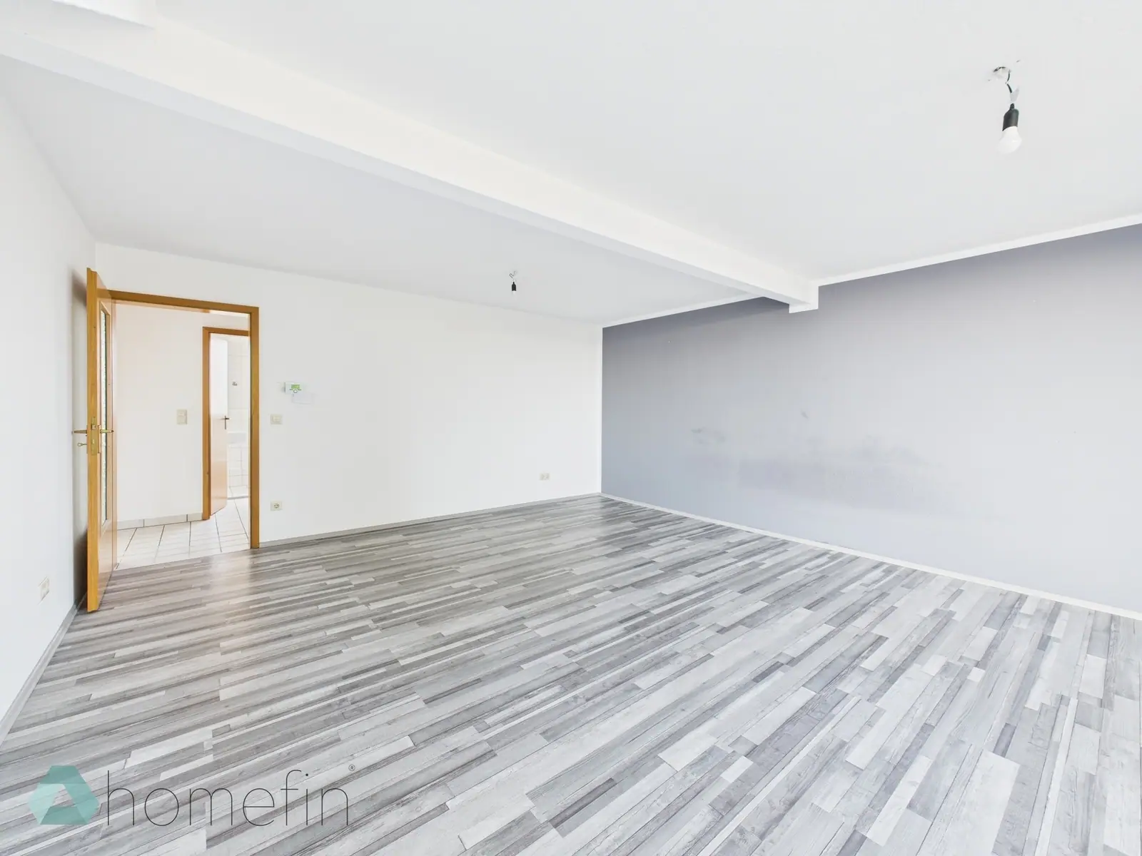 Wohnzimmer: Dachgeschosswohnung in Solingen
